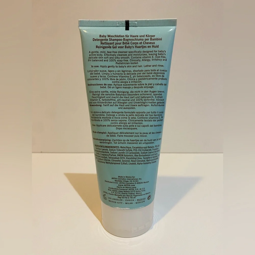 JAFRA Tender Moments Cleansing Baby Hair and Body Wash